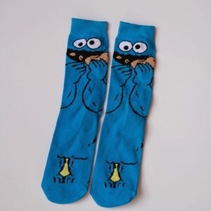 Cookie Monster socks size 35-39 New